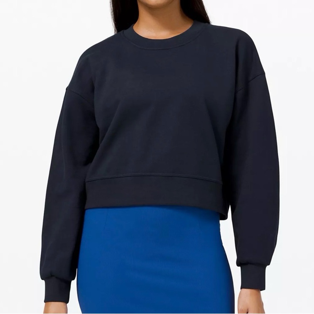 Lululemon Perfectly Oversized Cropped Crew
French Terry